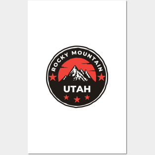 Rocky Mountain Utah - Travel Posters and Art